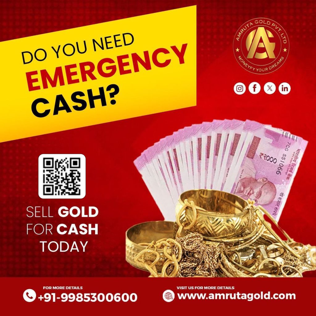 How to sell gold for cash in Hyderabad