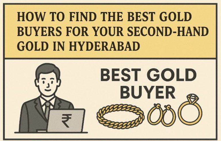 How to Find the Best Gold Buyers for Your Second-Hand Gold in Hyderabad.