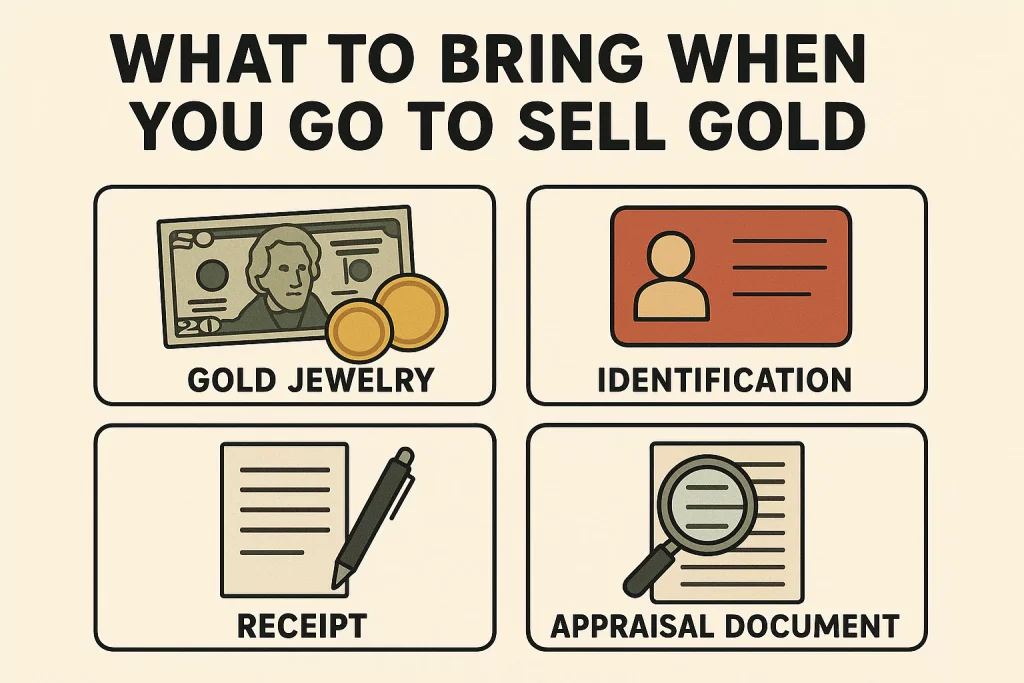What to Bring When You Go to Sell Gold